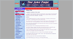 Desktop Screenshot of jokes.stevenredhead.com